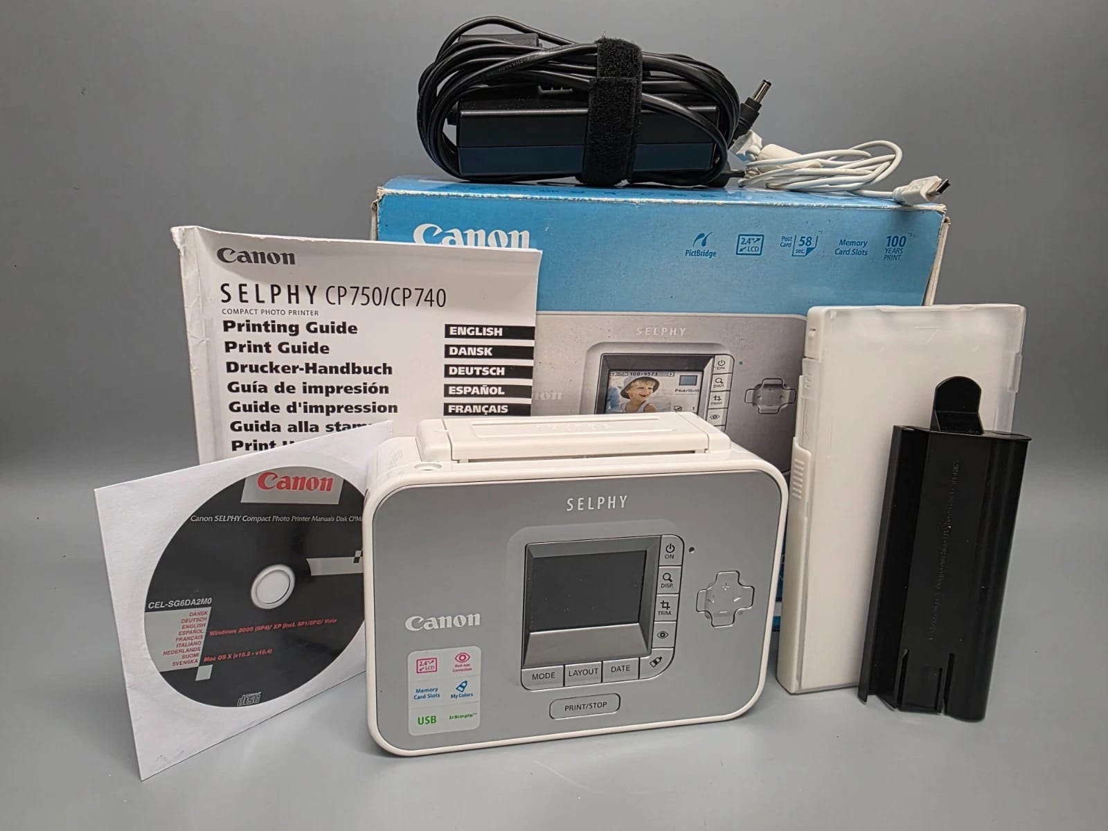 Canon Selphy CP 750 Printers Open-Box Excellent