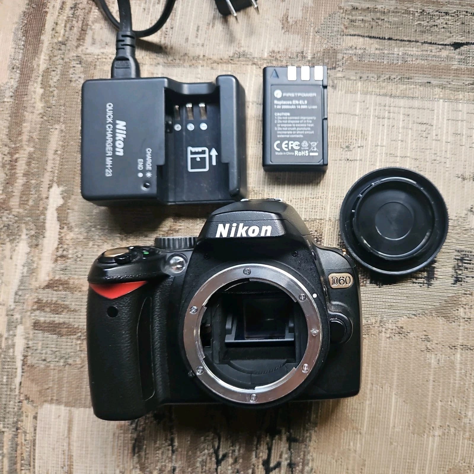 Nikon D60 Digital Cameras Black New Body Only