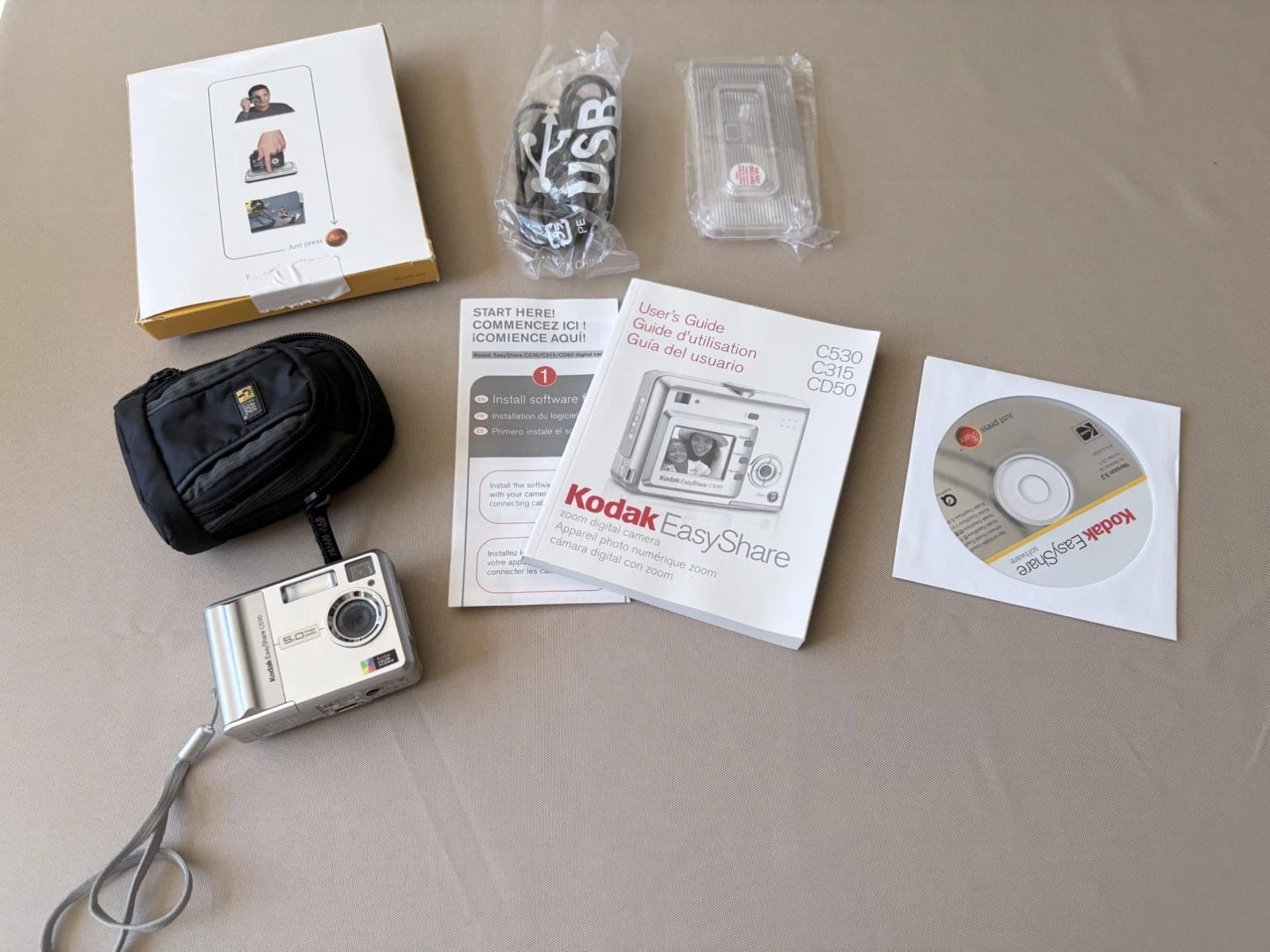 Kodak c530 Digital Cameras Silver New Body Only