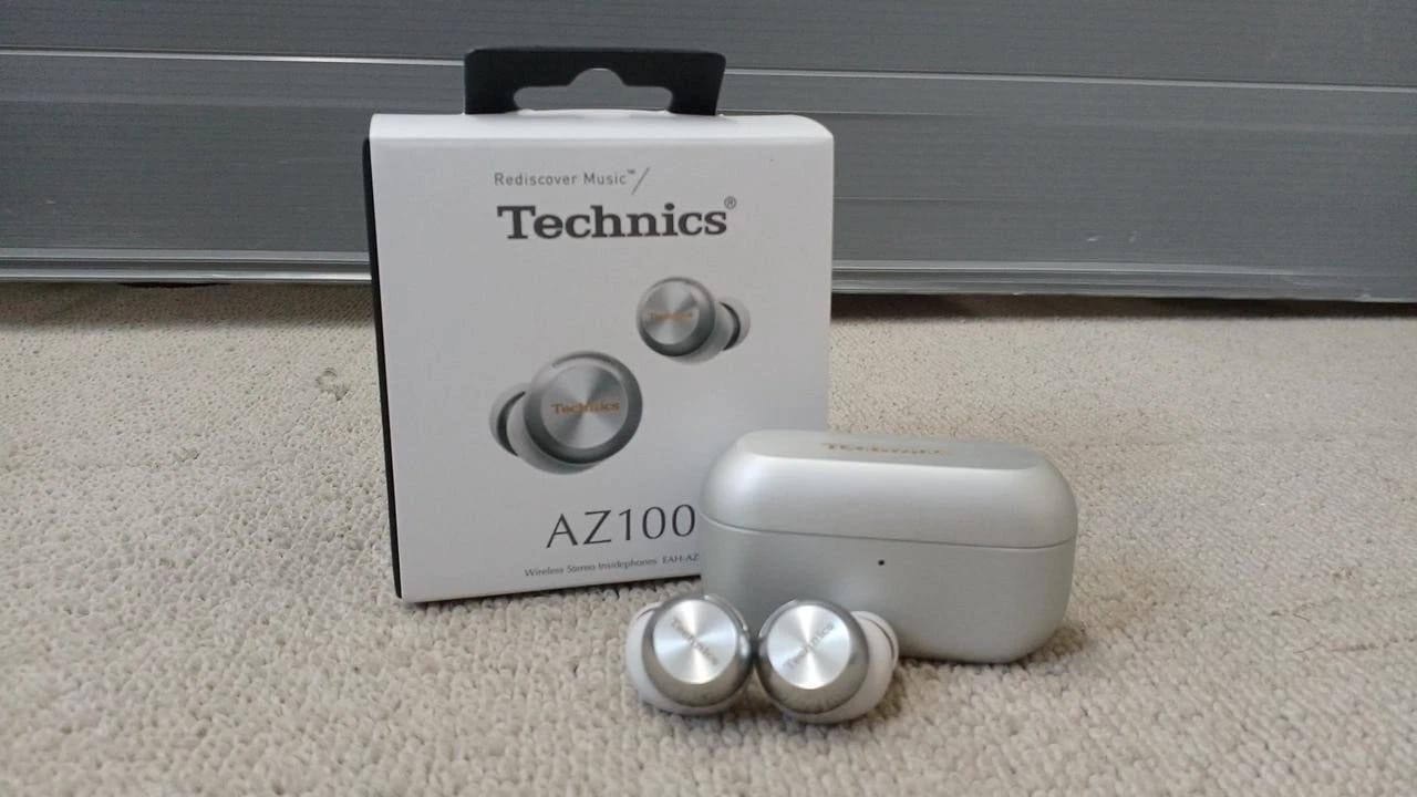 Technics EAH-AZ100-S Headphones & Earbuds Silver New