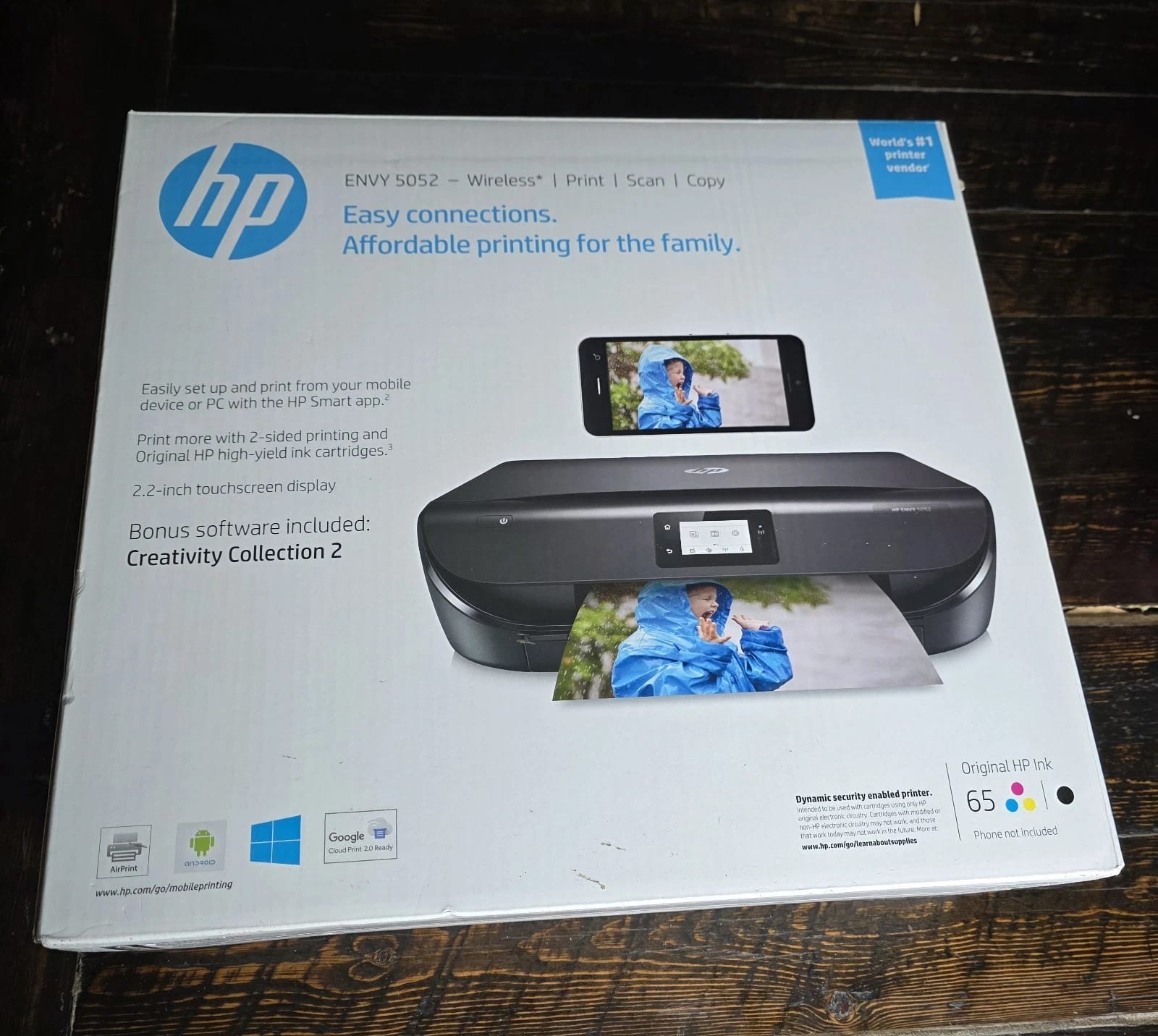 HP Envy 5052 Printers Refurbished - Excellent
