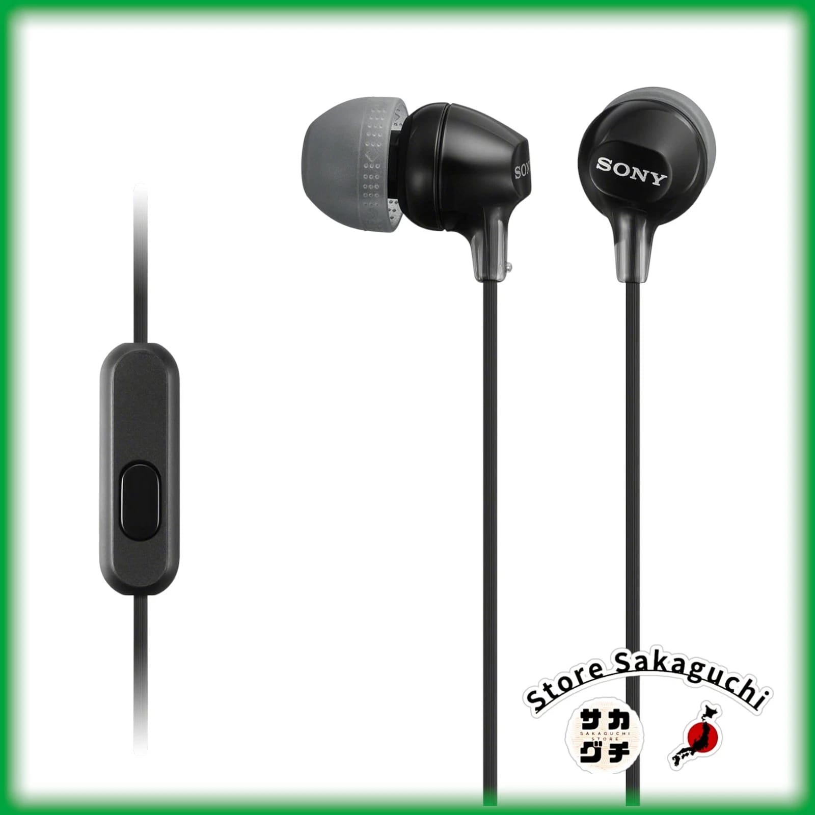Sony MDR-EX15AP Headphones & Earbuds Black New