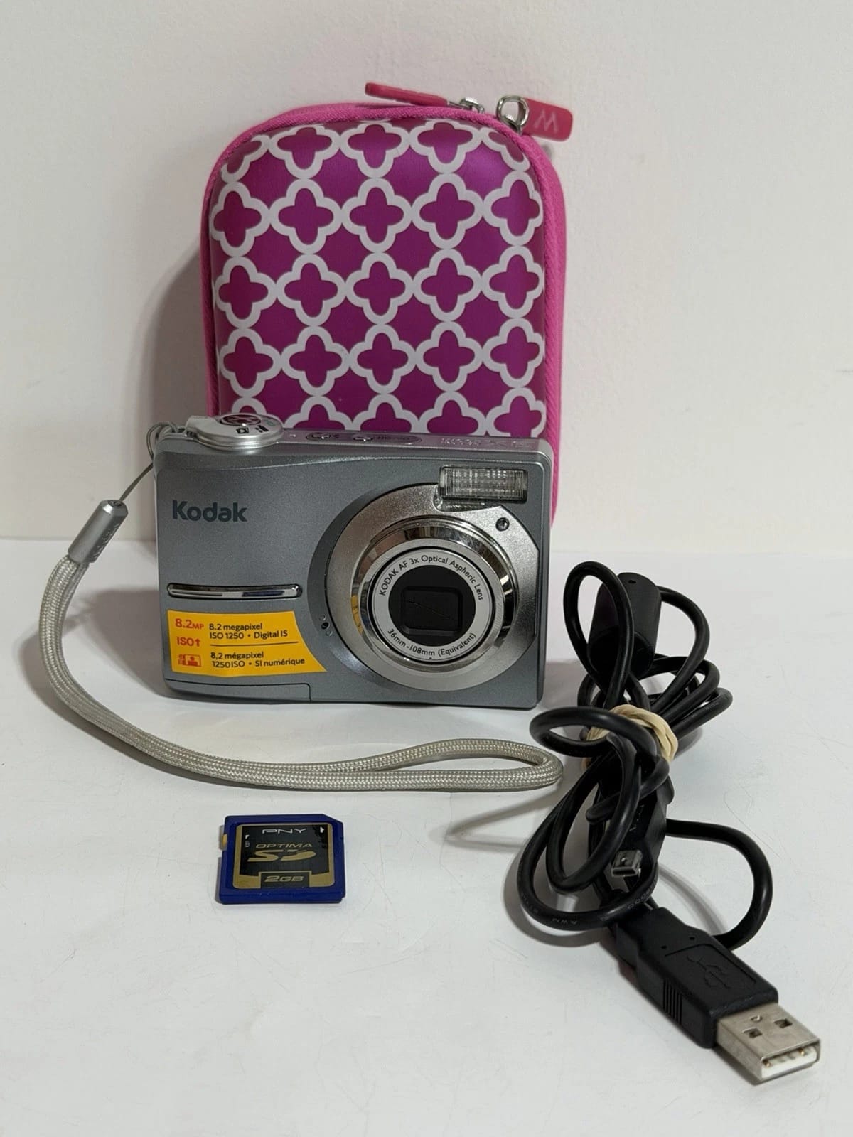 Kodak C813 Digital Cameras Gray Used - Like New Body Only