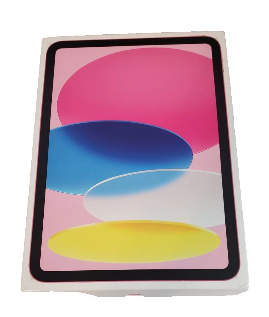 Apple iPad 10th Tablets Pink 256GB 10.9" Wi-Fi New