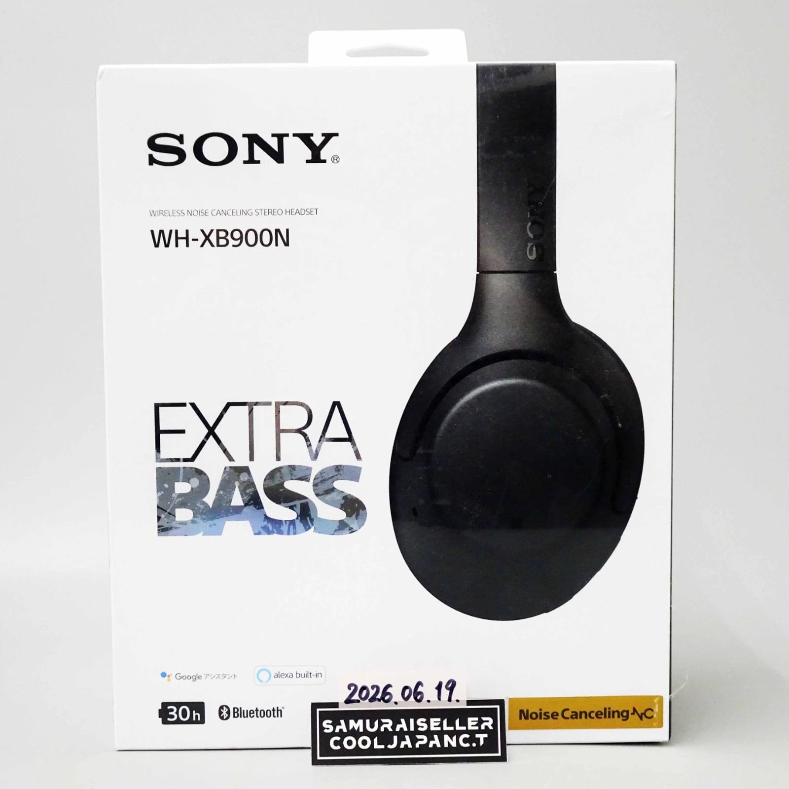 Sony WH-XB900N BC Headphones & Earbuds Black New
