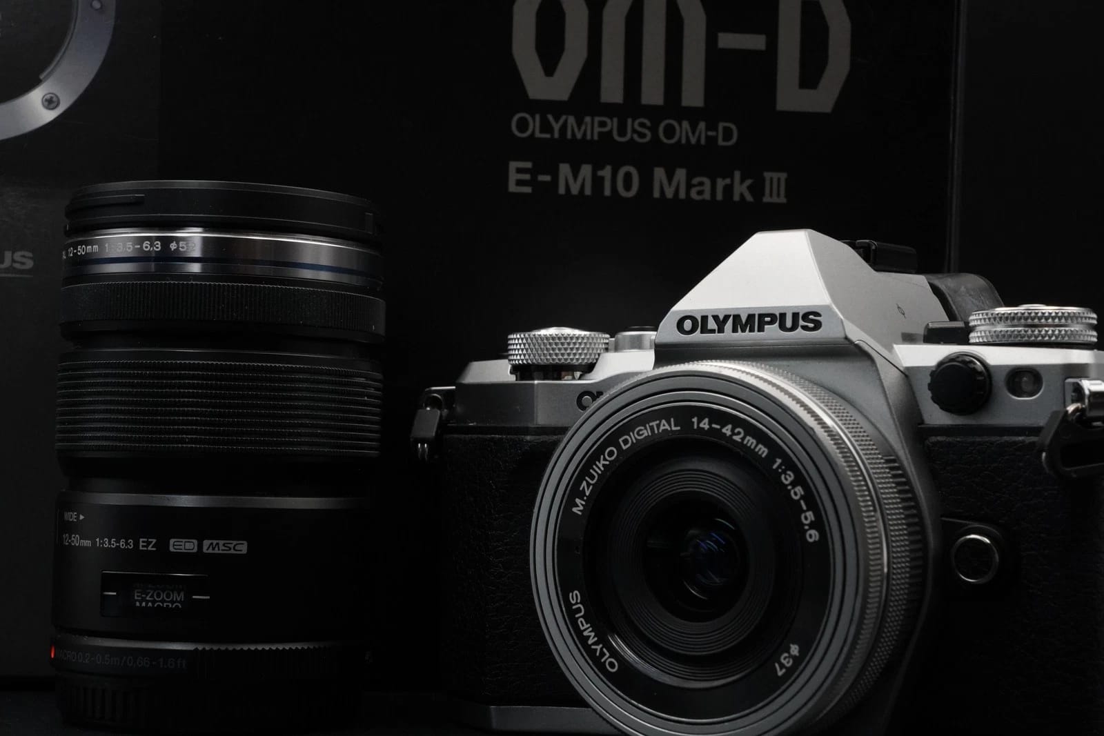 OM SYSTEM OM-D E-M10 Mark III Digital Cameras Black New w/ 14-42mm Kit