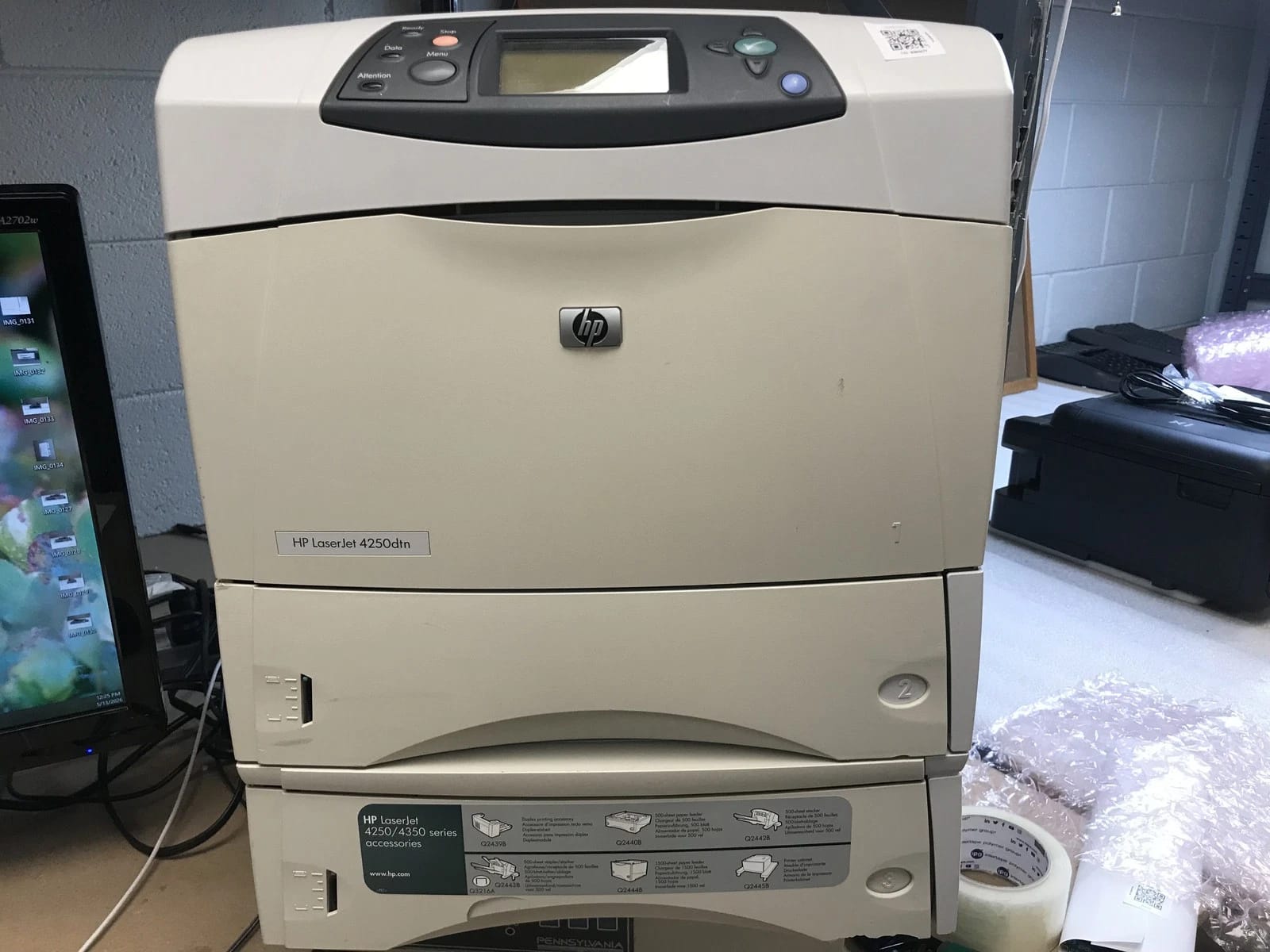 HP 4250dtn Printers Refurbished - Excellent
