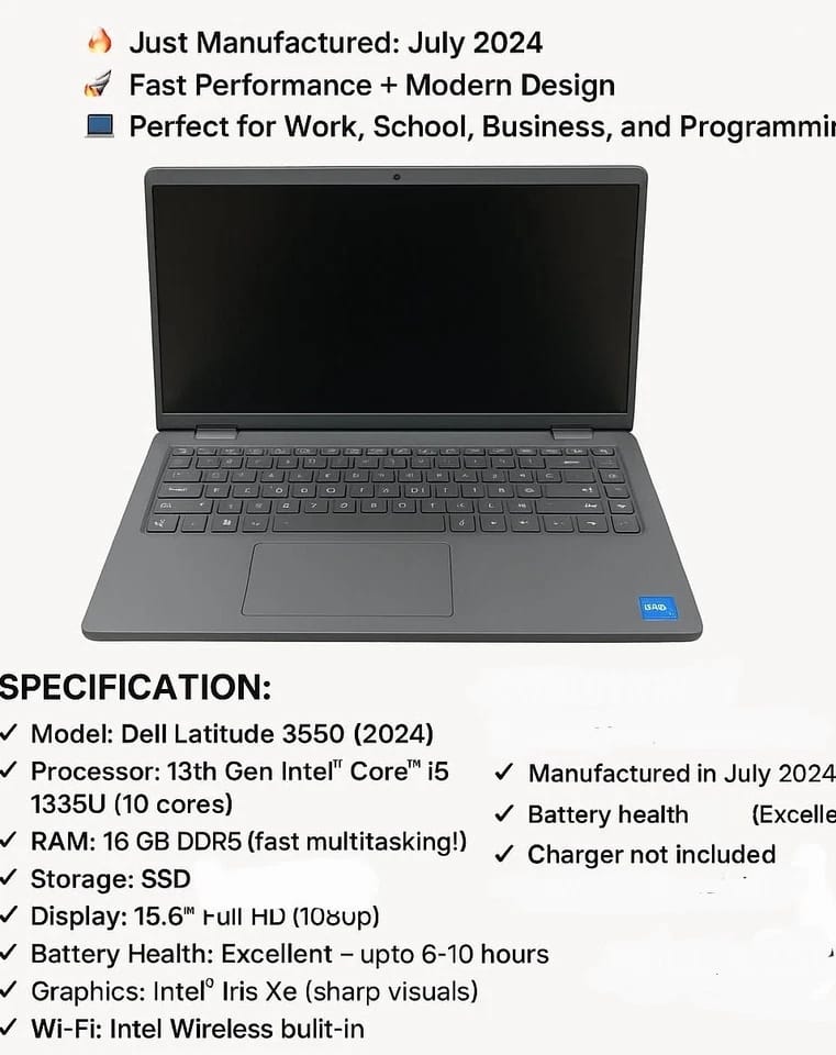 Dell Latitude 3550 Computers