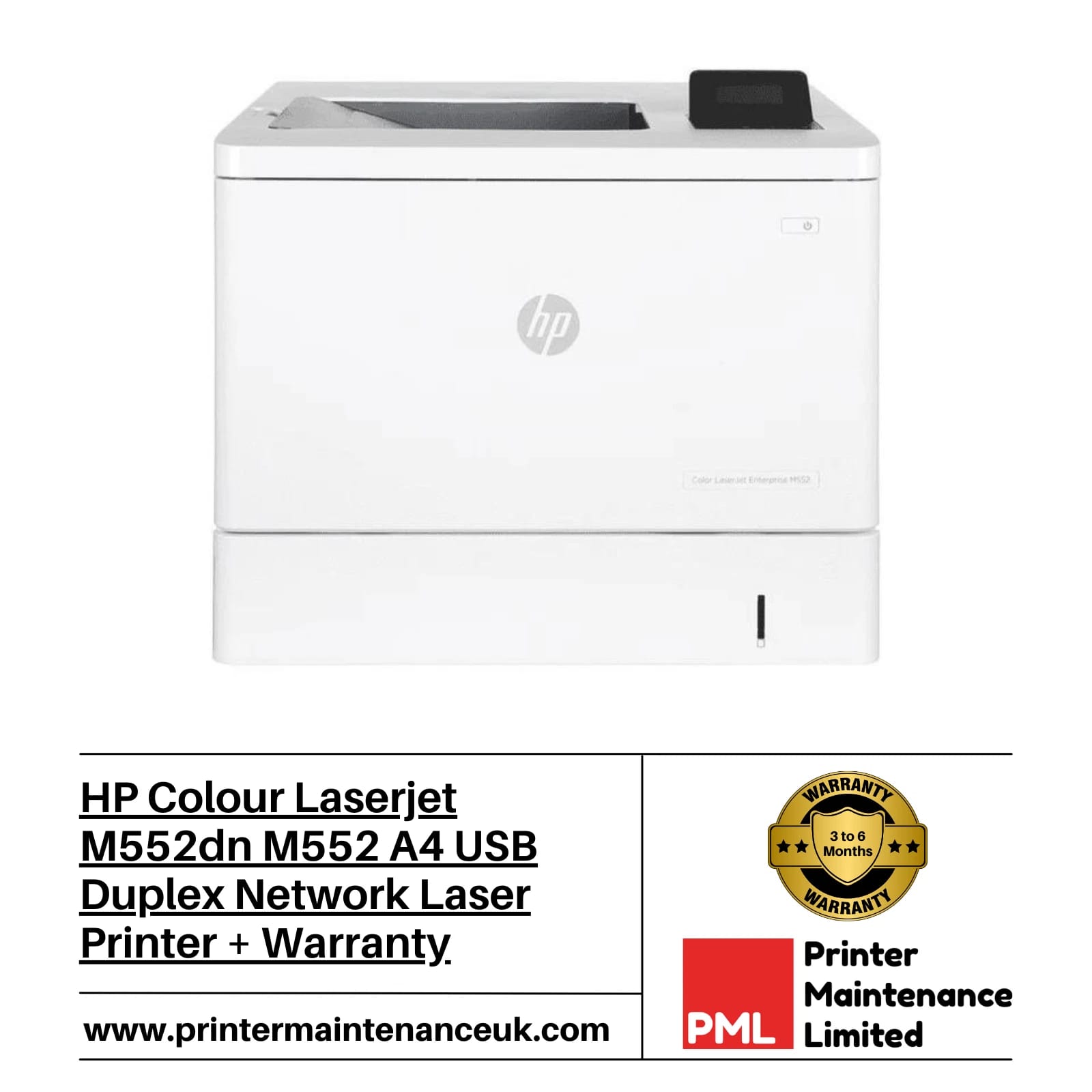 HP M552DN Printers Used - Good