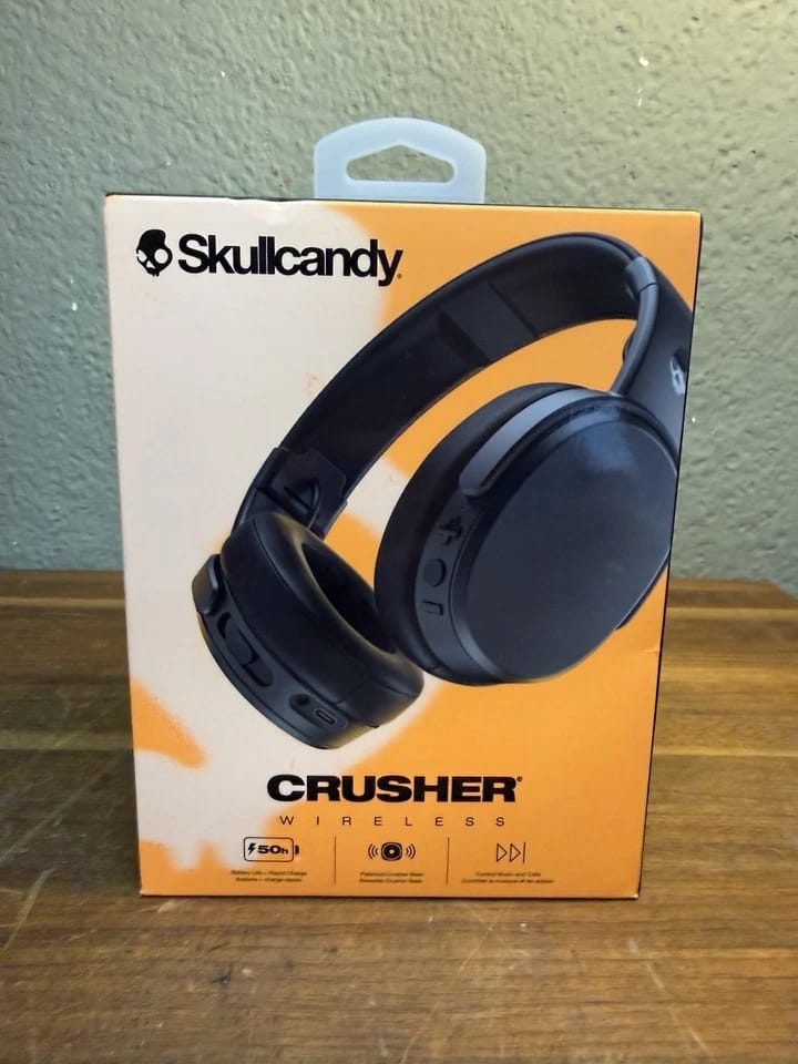 Skullcandy Crusher XT Headphones & Earbuds Black New
