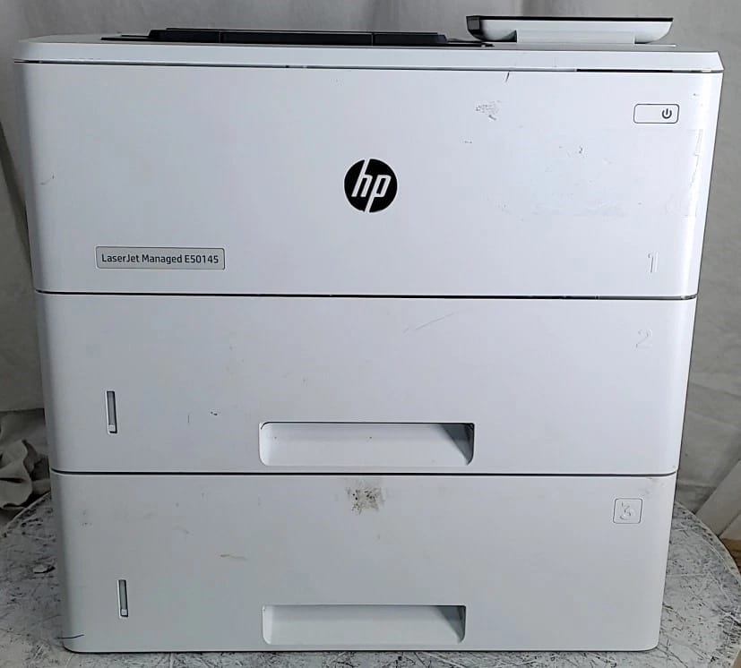 HP LaserJet Managed E50145 Printers Used - Good