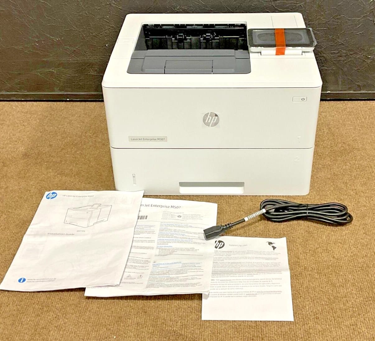 HP LaserJet M507dng Printers New