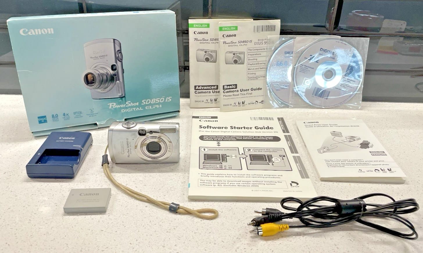 Canon PowerShot SD850 IS Digital Cameras Silver New Body Only