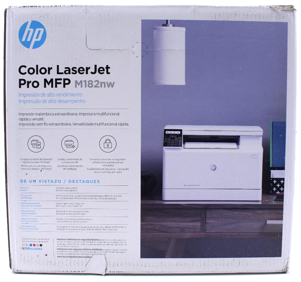 HP Color LaserJet Pro MFP M182nw Printers Open-Box Excellent