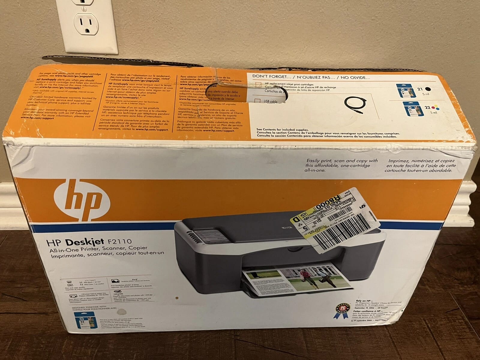 HP DeskJet f2110 Printers Open-Box Excellent