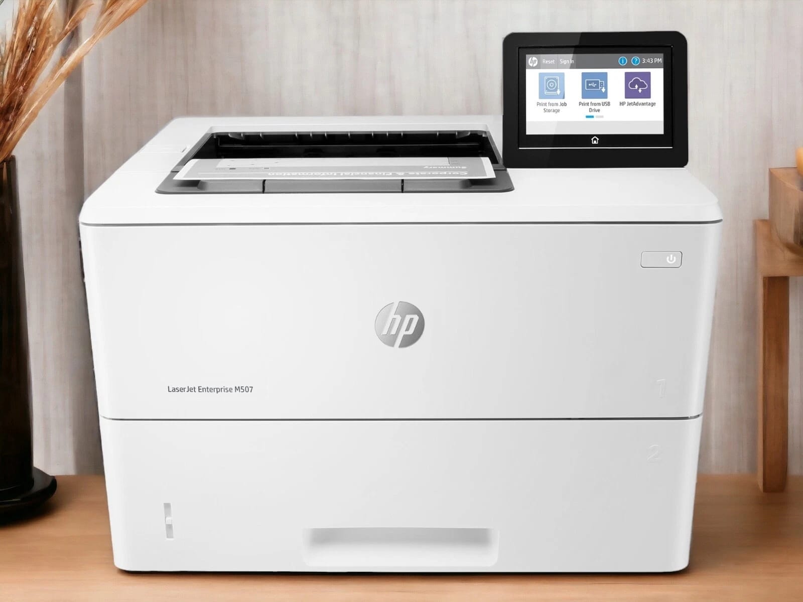 HP laserJet Enterprise M507dng Printers New
