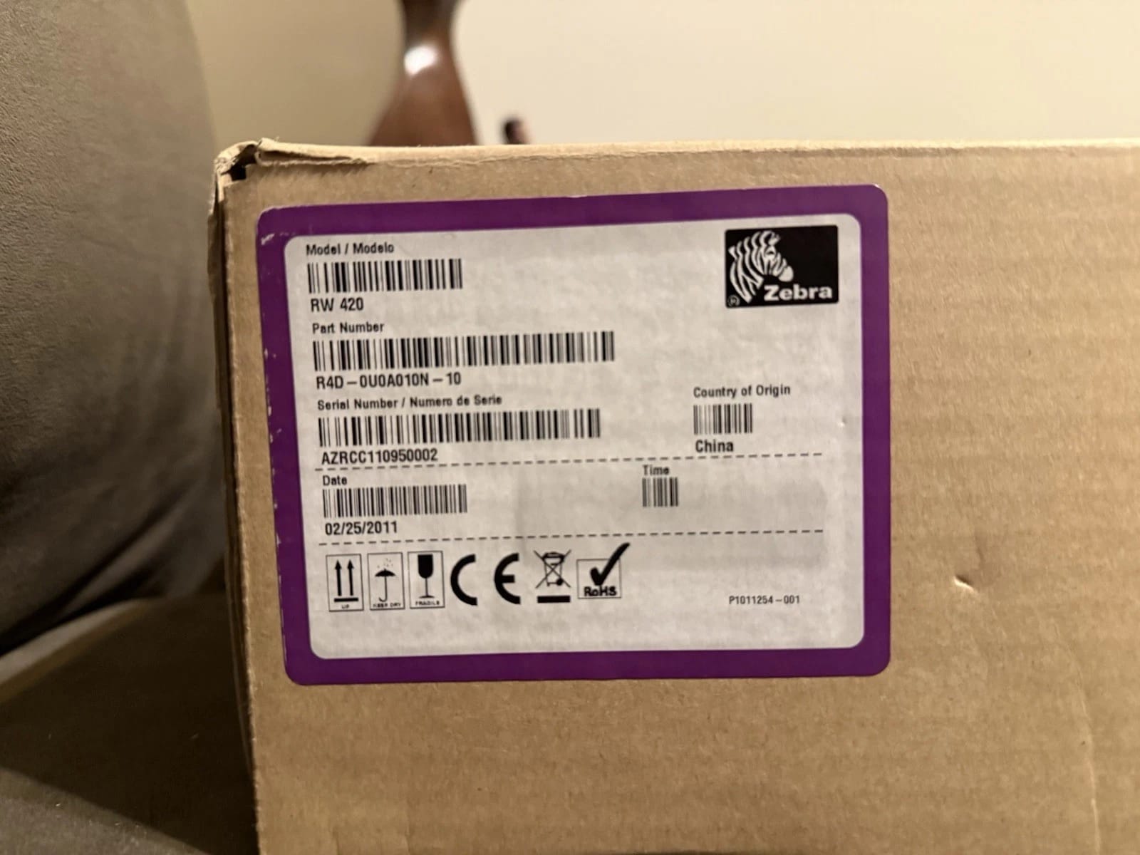 Zebra rw420 Printers New