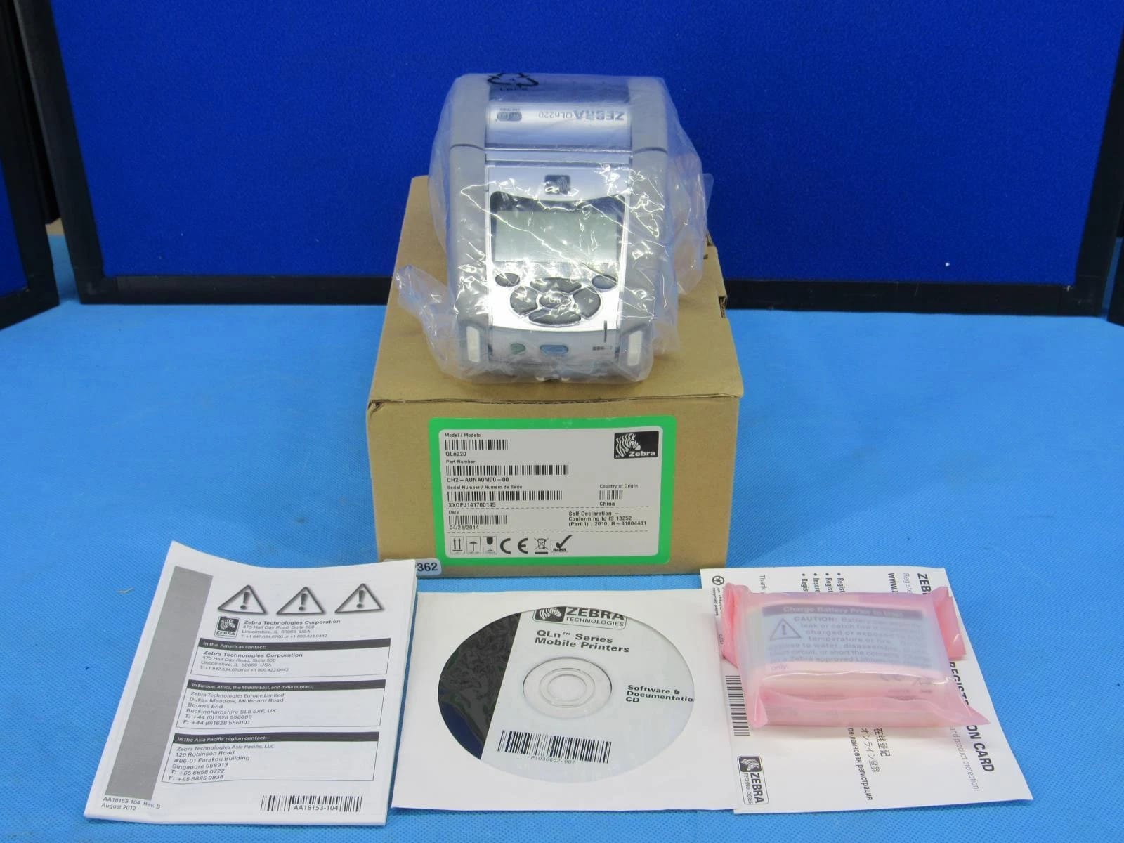 Zebra QN2-AUCA0M00-00 Printers New