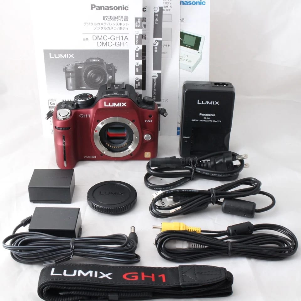 Panasonic LUMIX GH1 Digital Cameras Black New Body Only