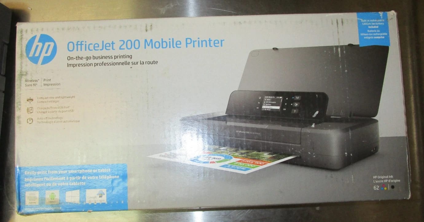 HP OfficeJet 200 Mobile Printers New