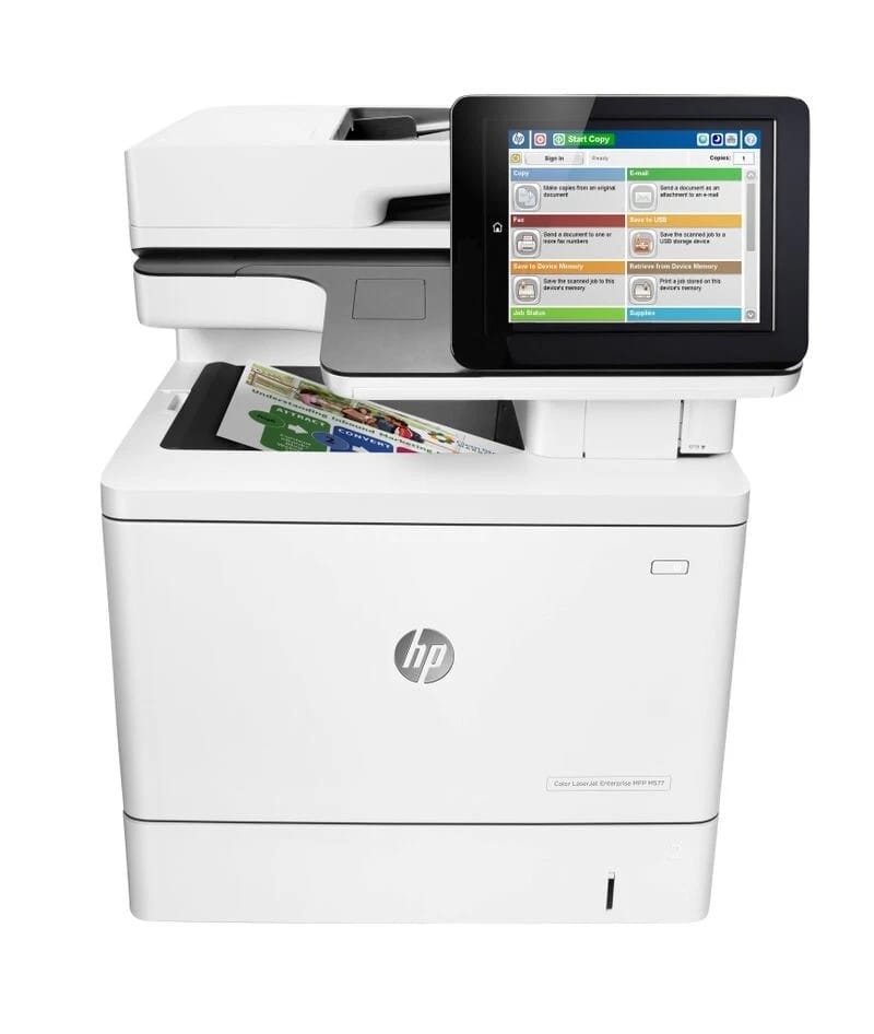 HP LaserJet Enterprise M577f Printers Used - Good