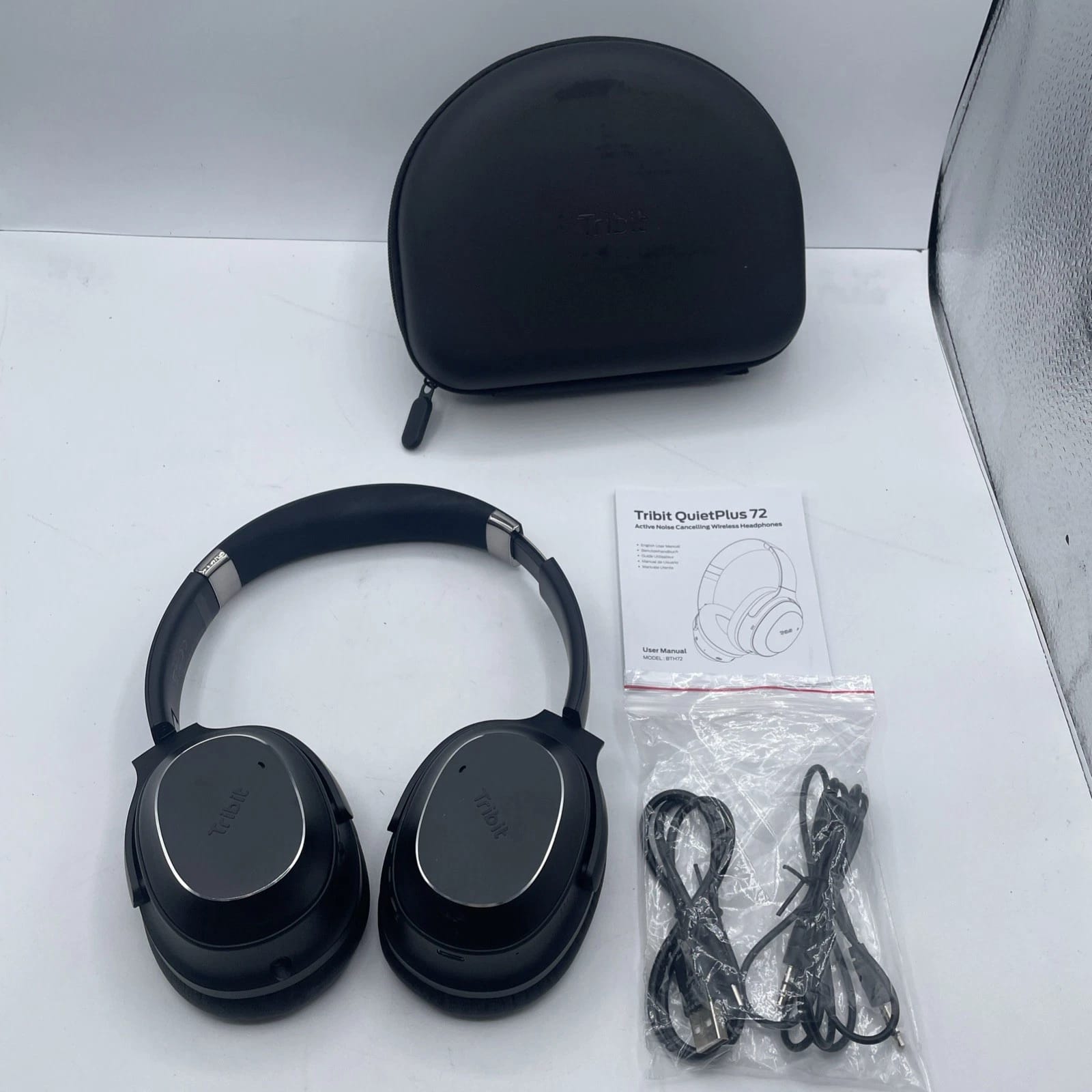 Tribit QuietPlus 81 Headphones & Earbuds Black New
