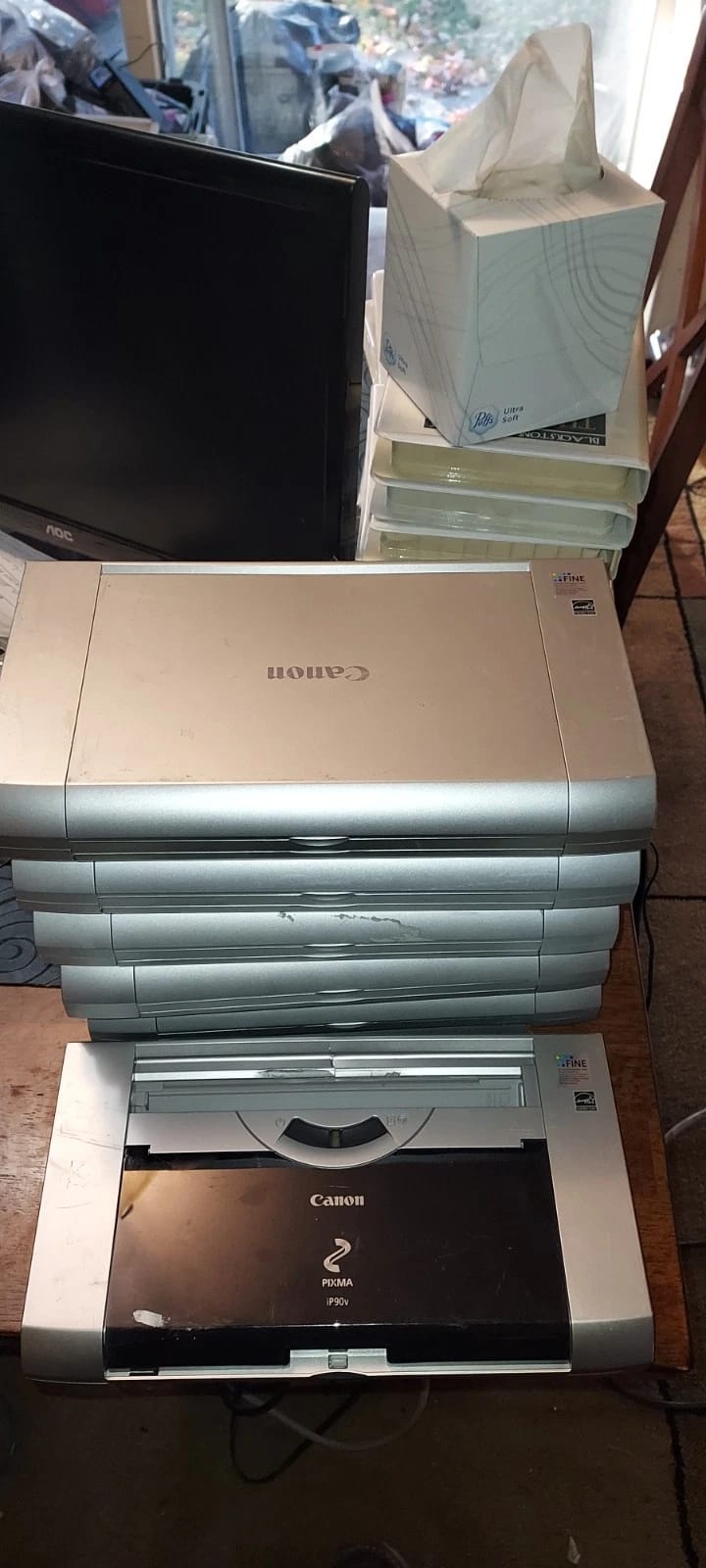 Canon Ip 90/4 and ip90v/2 Printers Used - Good