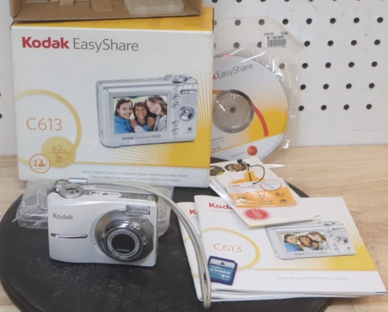 Kodak C613 Digital Cameras Black Used - Good Body Only