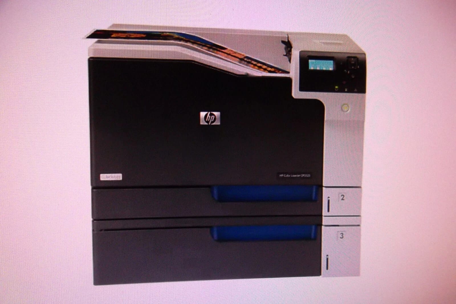 HP LaserJet Enterprise CP5525dn Color Printers Used - Good