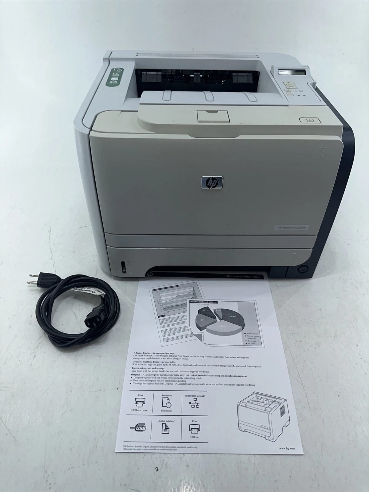 HP Laserjet P2055d Printers Refurbished - Excellent