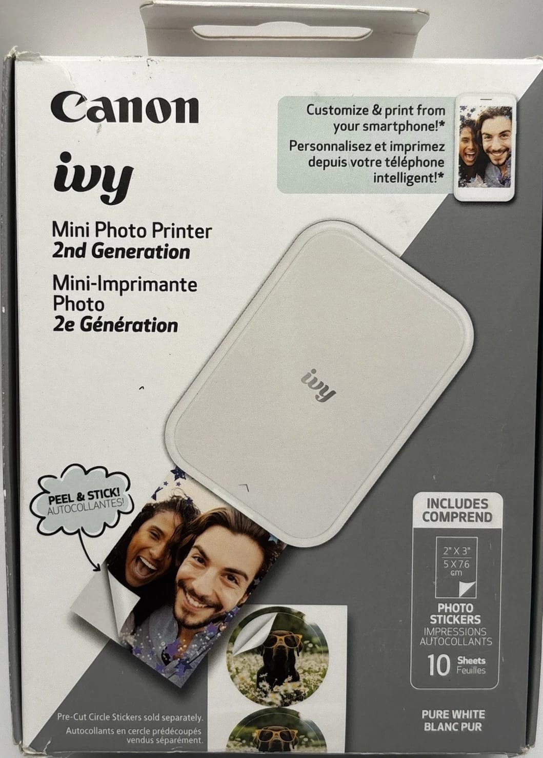 Canon ivy Mini Photo Printer 2nd Generation Printers New