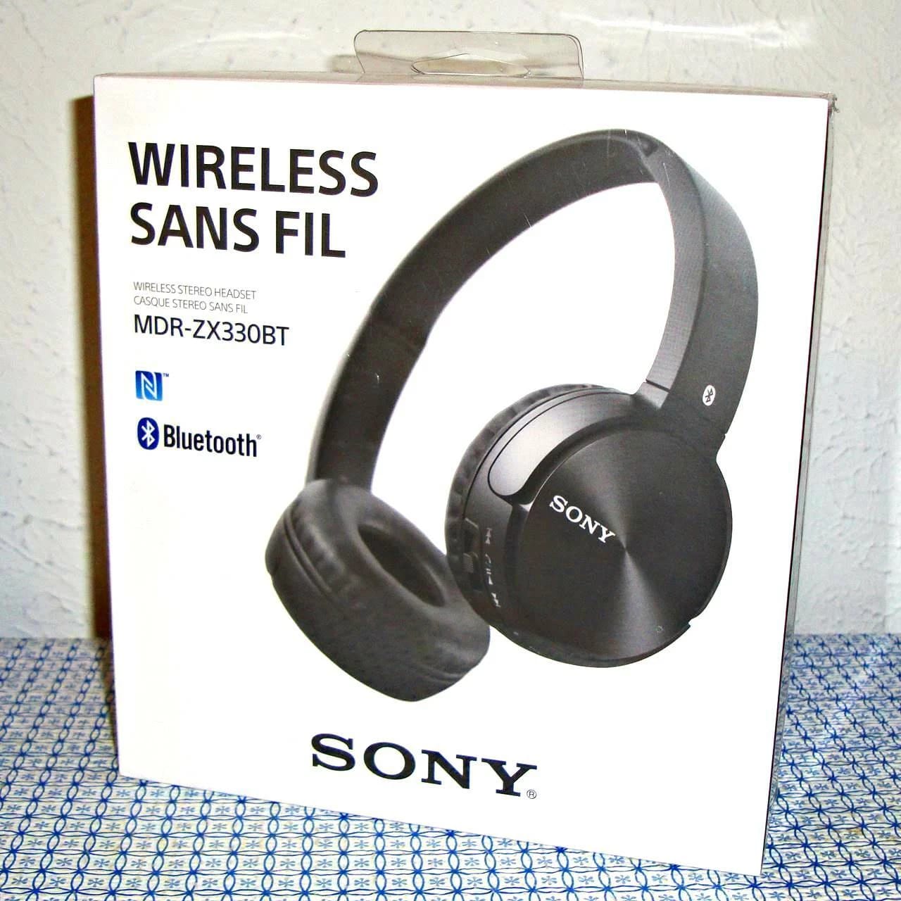 Sony MDRZX330BT Headphones & Earbuds Black New