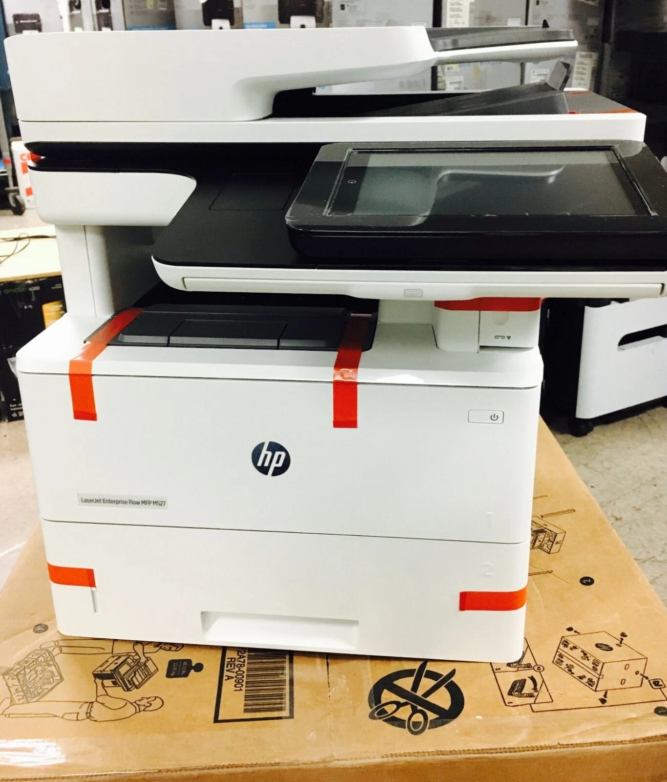 HP LaserJet M527c Printers Open-Box Excellent