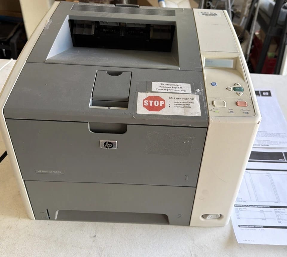 HP P3005 Printers Refurbished - Excellent