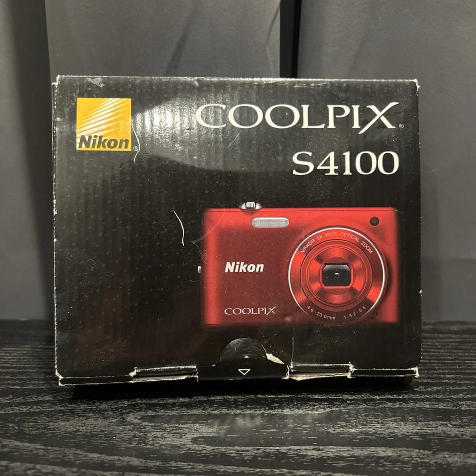 Nikon COOLPIX S4100 Digital Cameras Black New Body Only