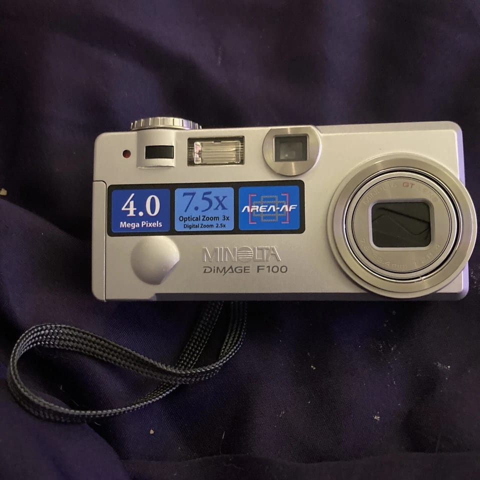 Minolta DiMAGE F100 Digital Cameras