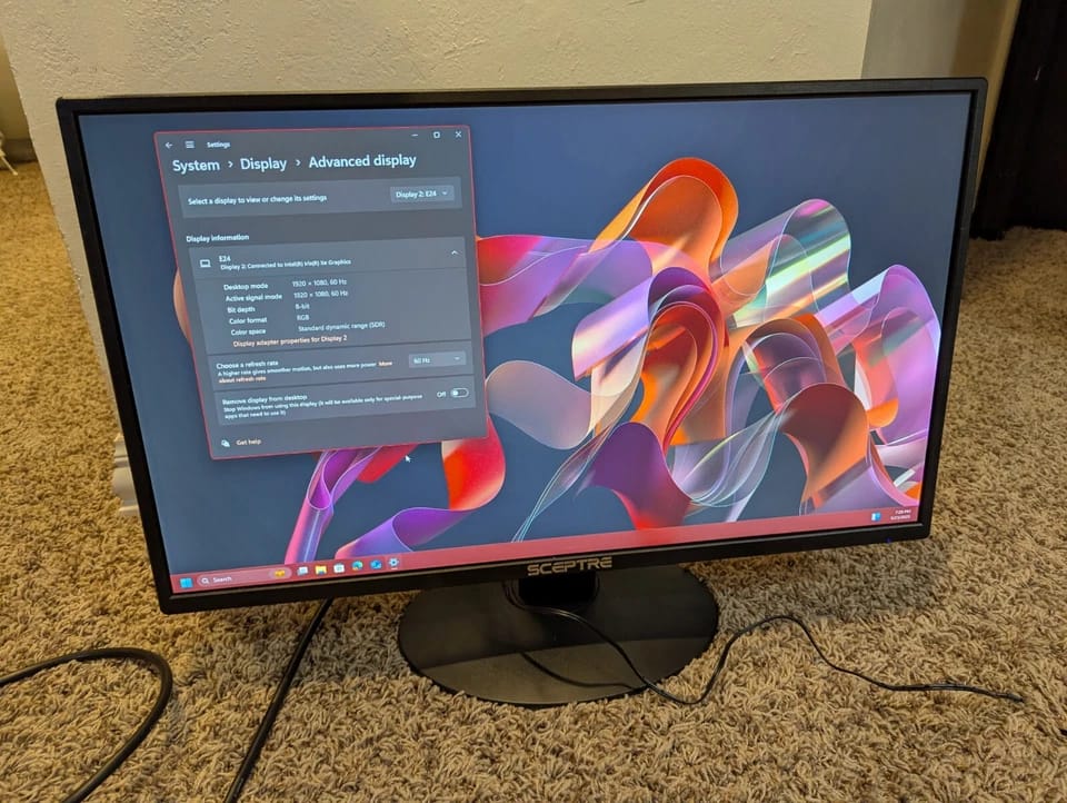 Sceptre E24 Monitors