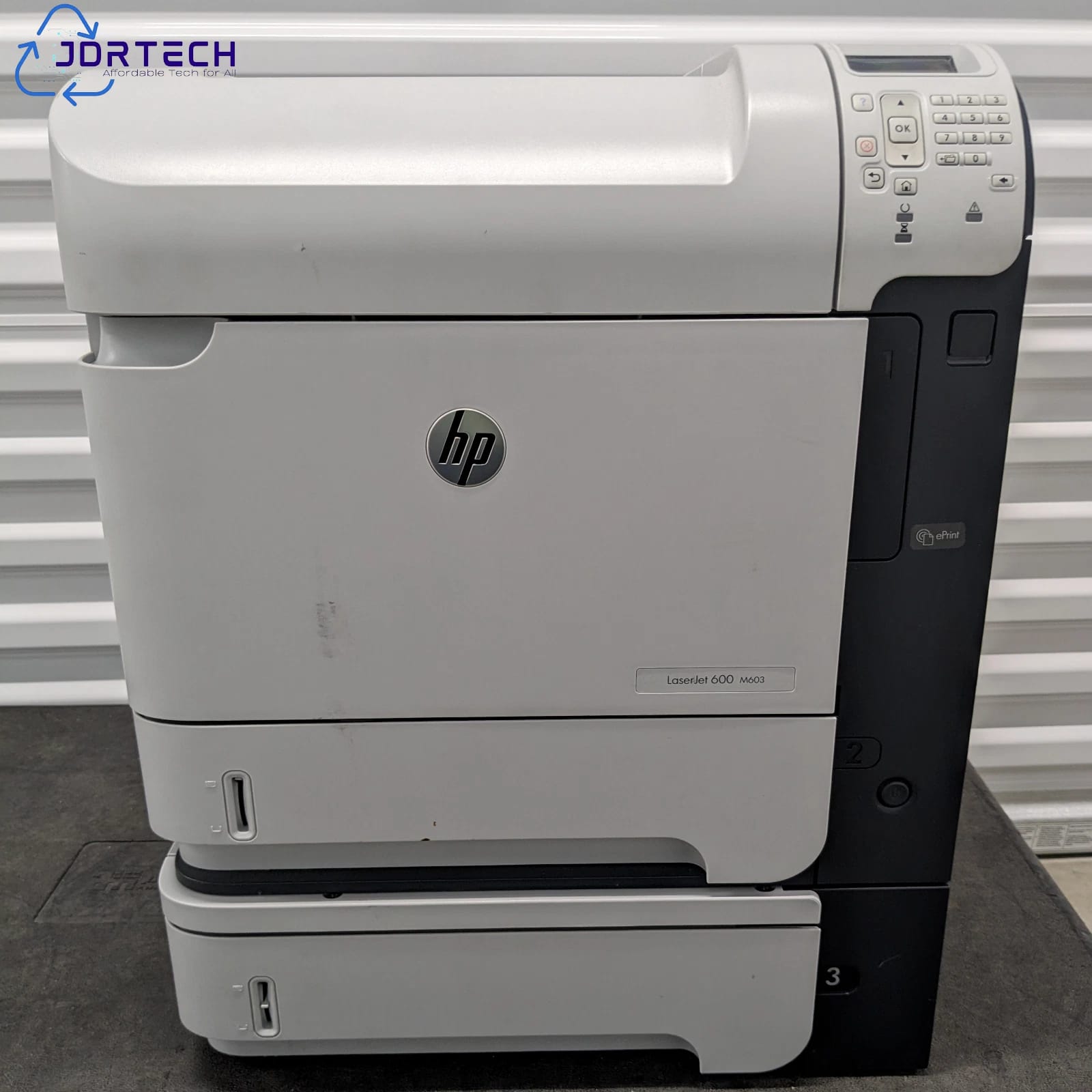HP LaserJet Enterprise 600 M603N Printers Refurbished - Excellent