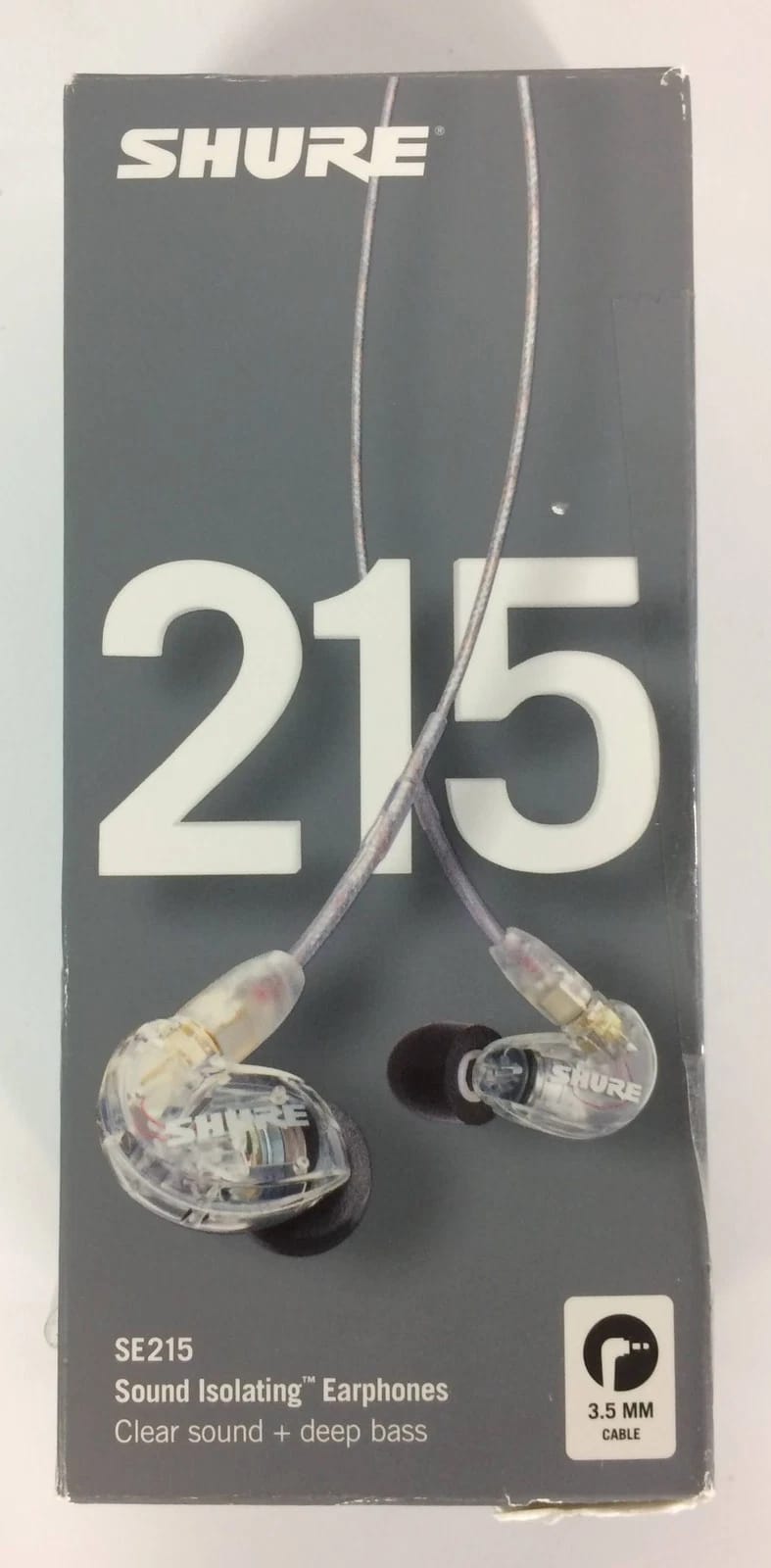 Shure In-Ear Monitors Headphones & Earbuds Transparent New