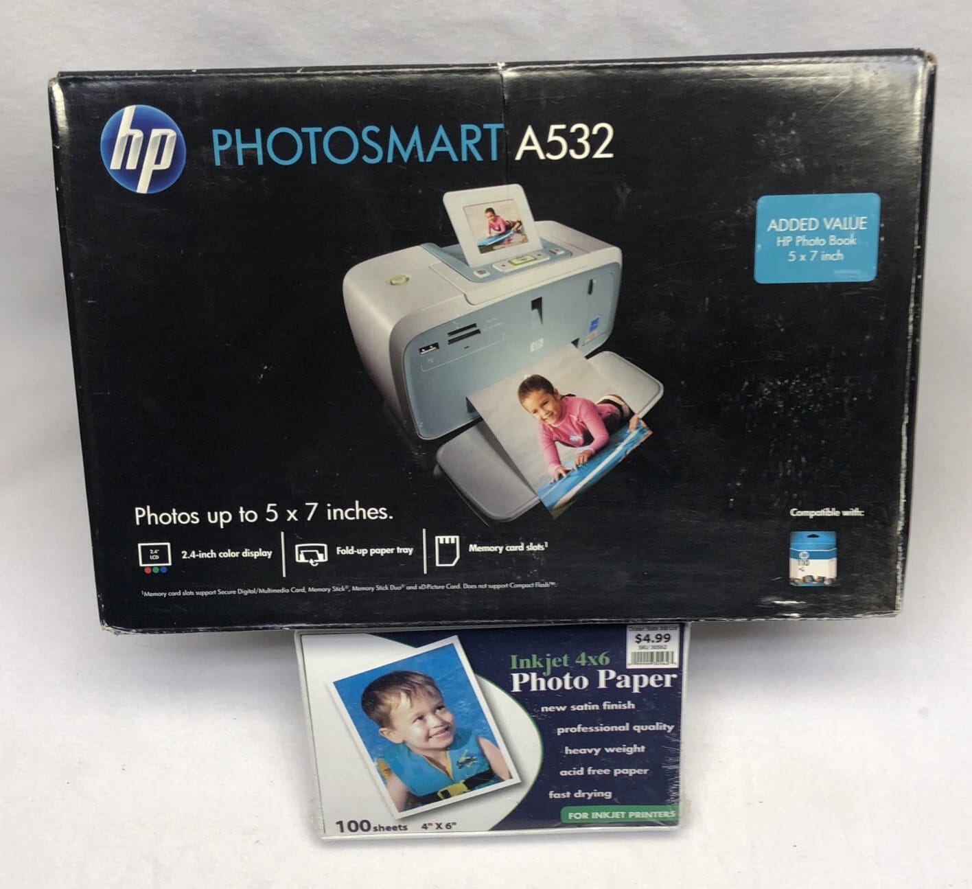 HP Photosmart A532 Printers New