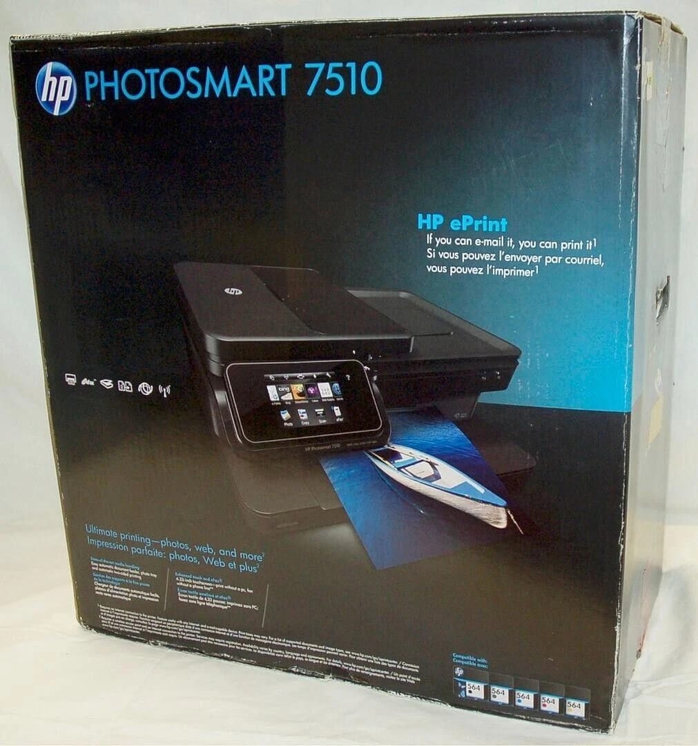 HP Photosmart 7510 Printers New