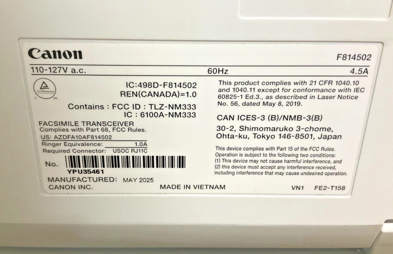 Canon imageCLASS MF656cdw Printers Refurbished - Excellent