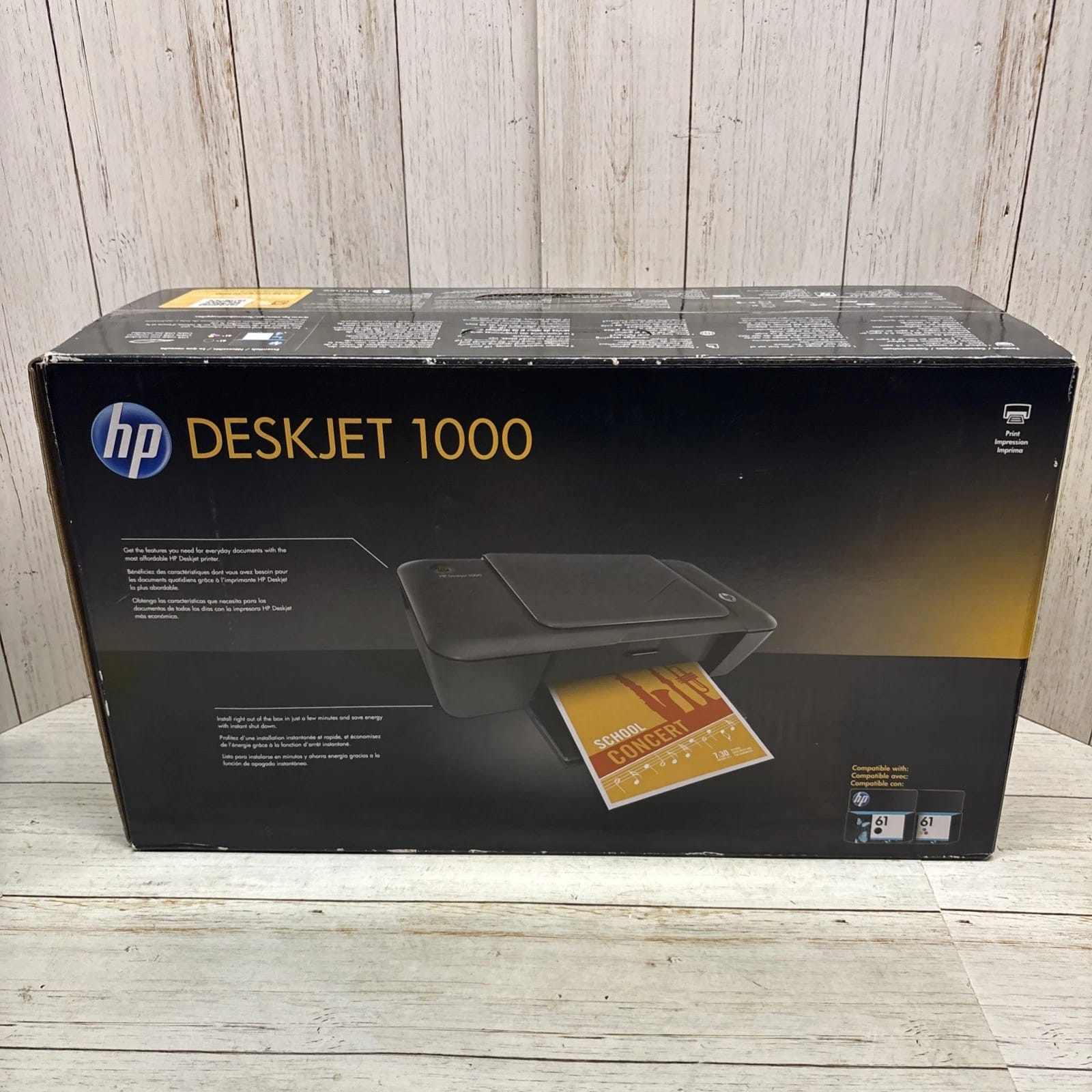 HP Deskjet 1000 Printers Open-Box Excellent