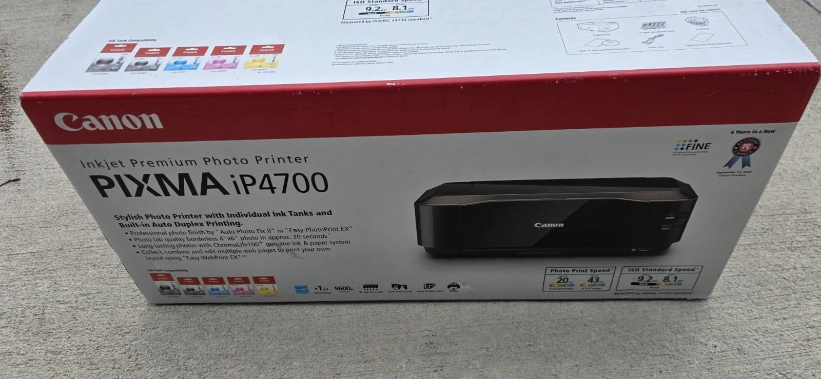 Canon PIXMA iP4700 Printers New
