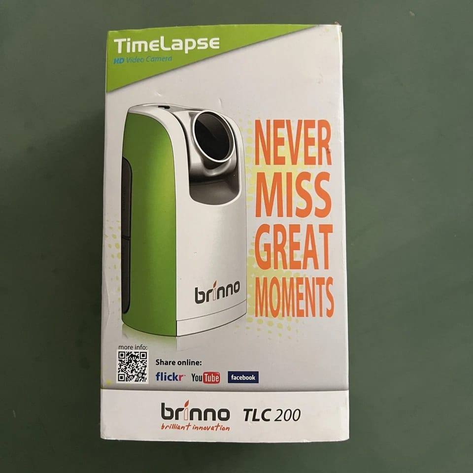 Brinno TLC200 Digital Cameras White Used - Good Body Only