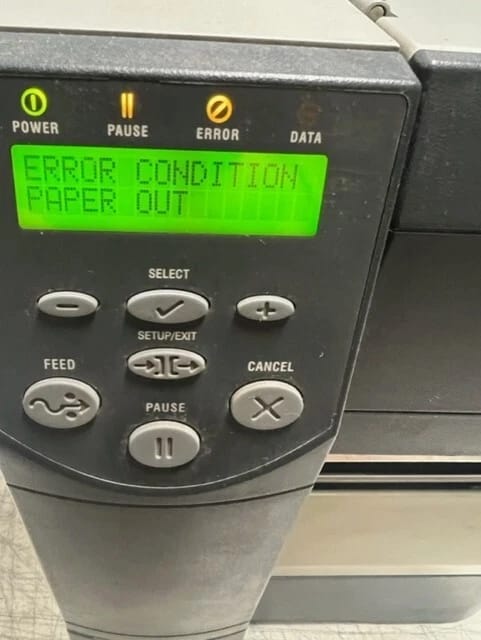 Zebra Z4M Plus DT Printers New