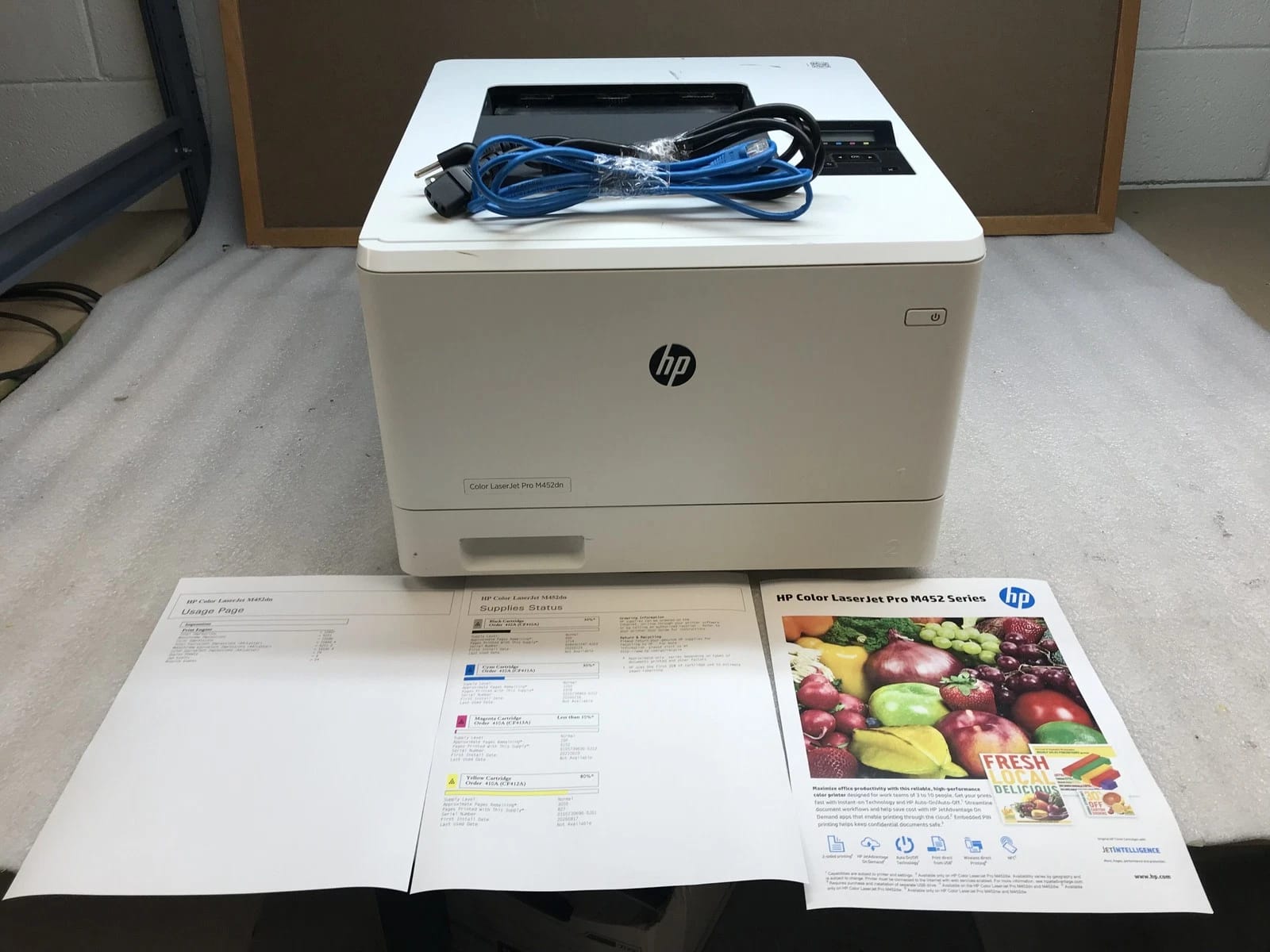 HP Color LaserJet Pro M452dn CF389A Printers Used - Good