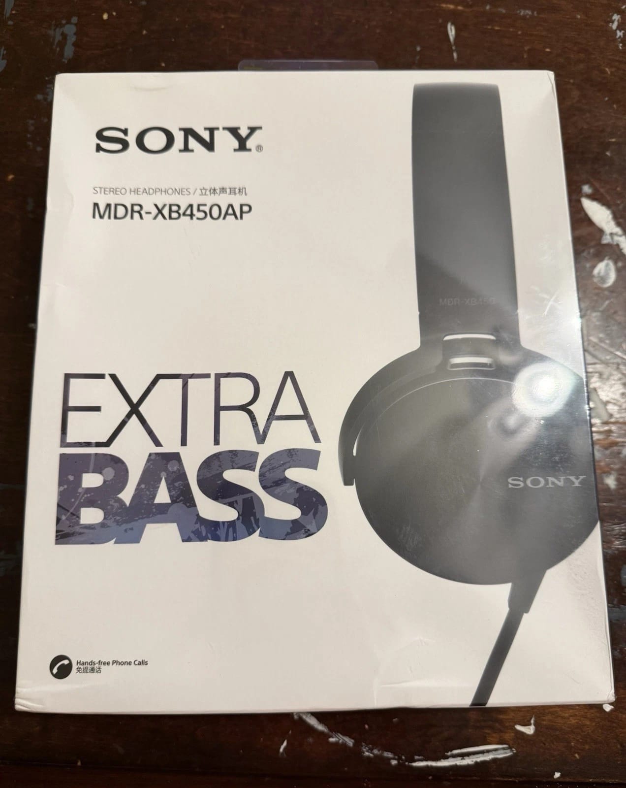 Sony MDR-XB450AP Headphones & Earbuds Black New