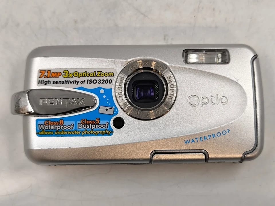 Pentax Optio W30 Digital Cameras Silver New Body Only