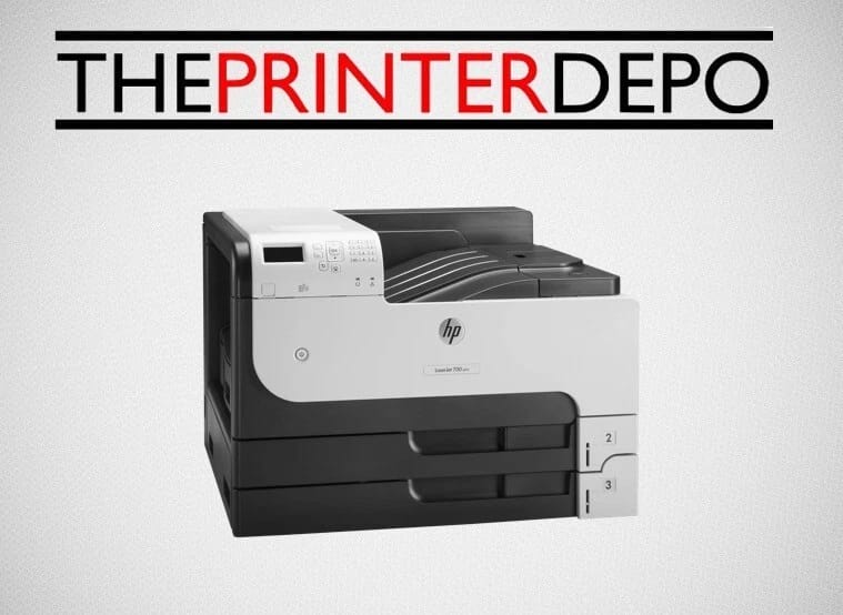 HP M712dn Printers Refurbished - Excellent